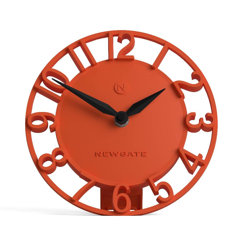 newgate watches Newgate Timewarp mantel clock in orange