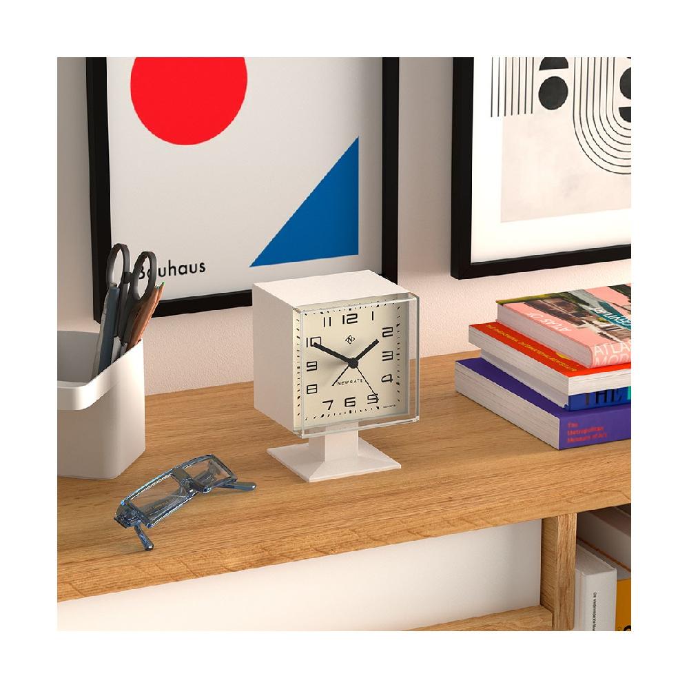 Newgate Watches Newgate Victor Alarm Clock In White