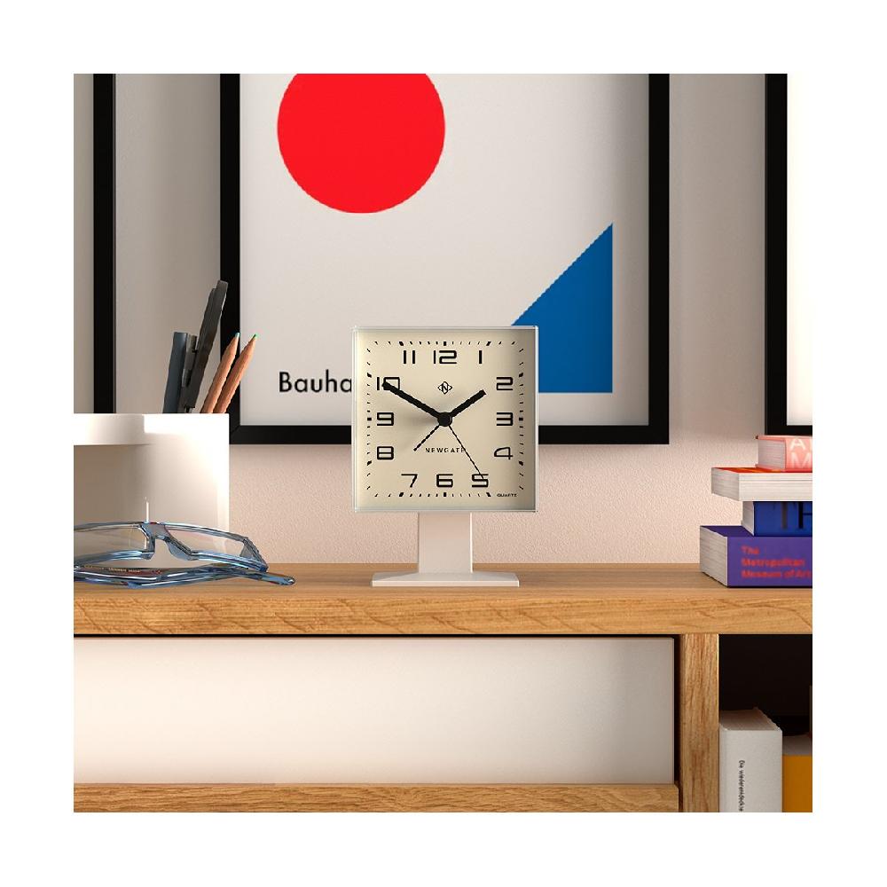 Newgate Watches Newgate Victor Alarm Clock In White