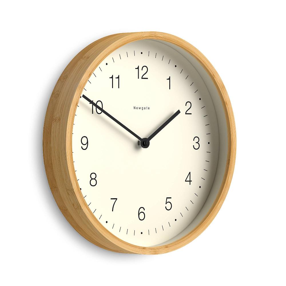 Newgate Watches Newgate Bali Wall Clock In Bamboo