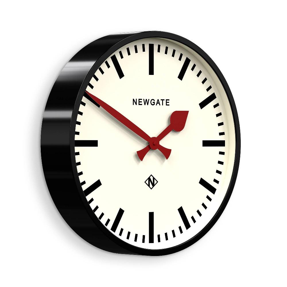 Newgate Watches Newgate Putney Wall Clock In Black
