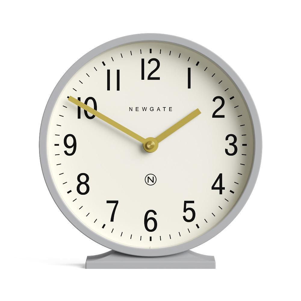 newgate watches Newgate Q Mantel clock in grey