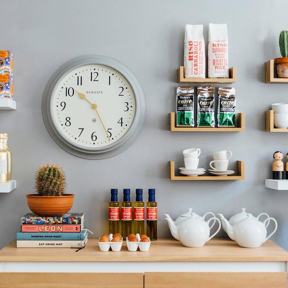 Newgate Watches Newgate Westhampton Wall Clock In Grey