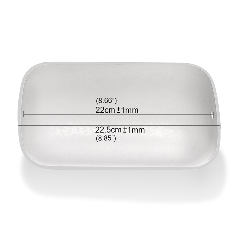 Newrays Matt White Glass Bankers Lamp Shade Replacement Cover