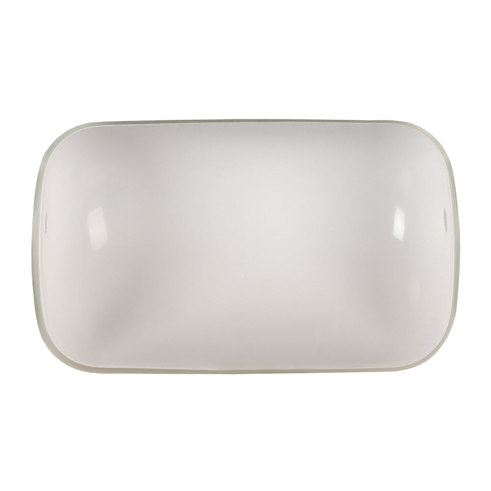 Newrays Milk White Glass Bankers Lamp Shade Replacement Cover