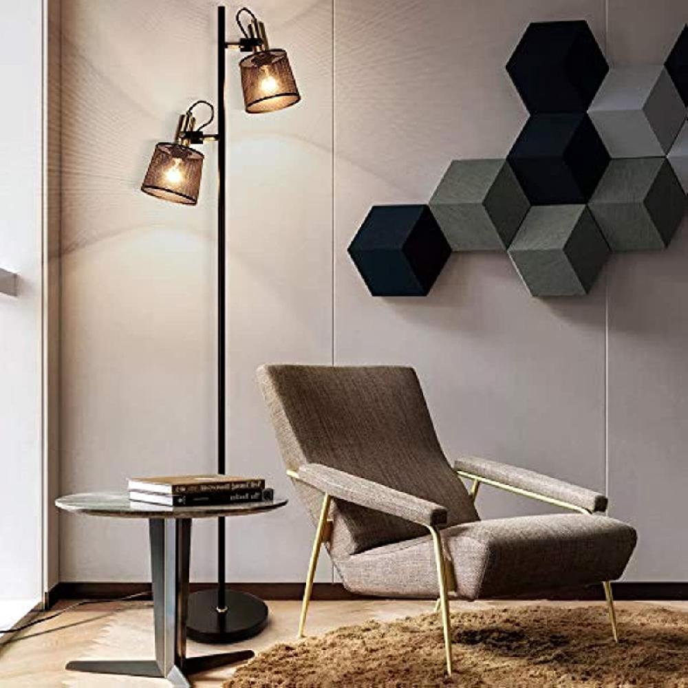Newrays Newrays Industrial Iron Floor Lamps With Adjustable Shade