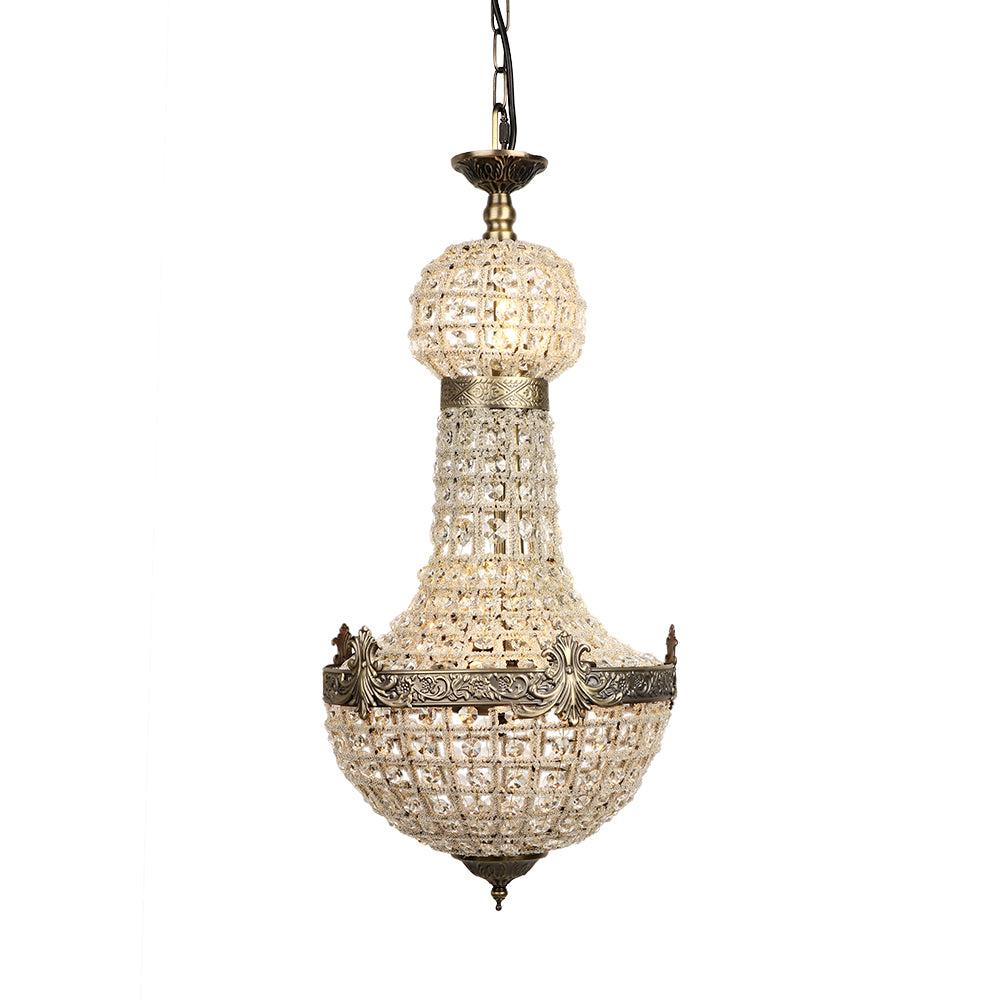 newrays Vintage Royal Empire Crystal Chandelier