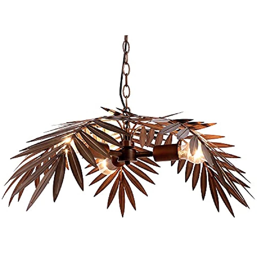 newrays Tropical Coconut Leaves Chandelier Tree Lights