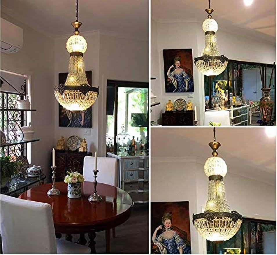 newrays Vintage Royal Empire Style Big Led Crystal Chandelier E14/E12