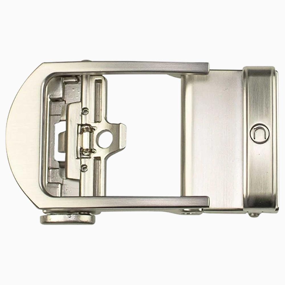 nexbelt Aldrich Satin Nickel Dress Buckle Fits 1.38" [35mm] Straps