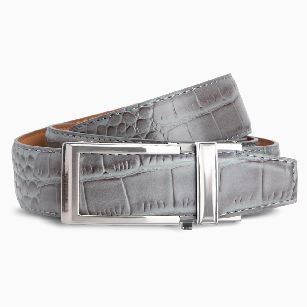 nexbelt Alligator Grey V2 Ratchet Belt 1 3/8" Strap [35mm]