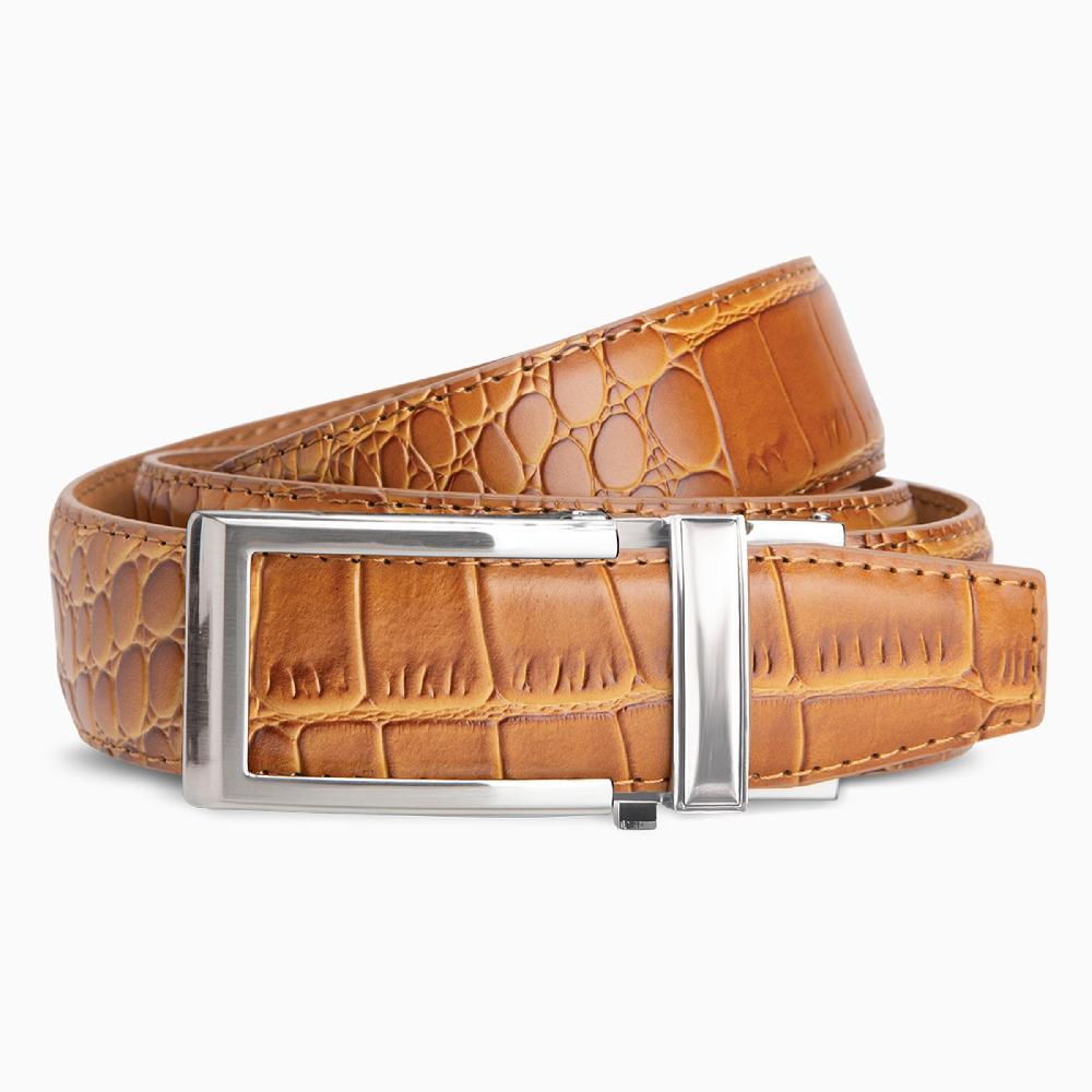 nexbelt Alligator Tan V2 Ratchet Belt 1 3/8" Strap [35mm]