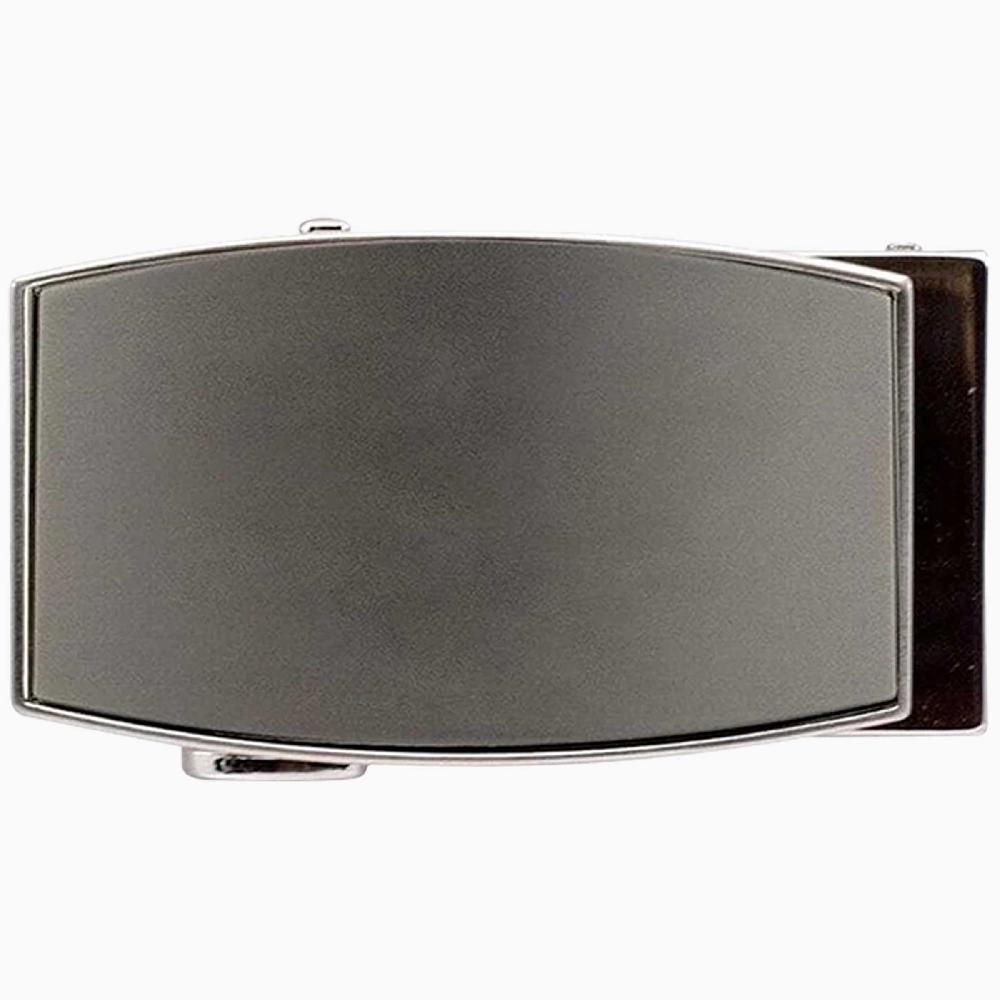 nexbelt Aston Brushed Pewter Golf Buckle Fits 1.38" [35mm] Straps