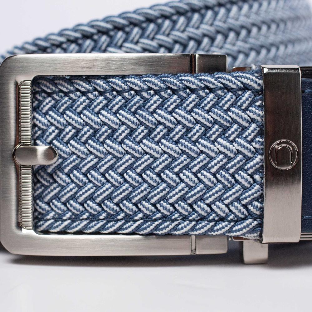 Nexbelt Braided Blue Cord Golf Ratchet Belt 1.38" [35mm]