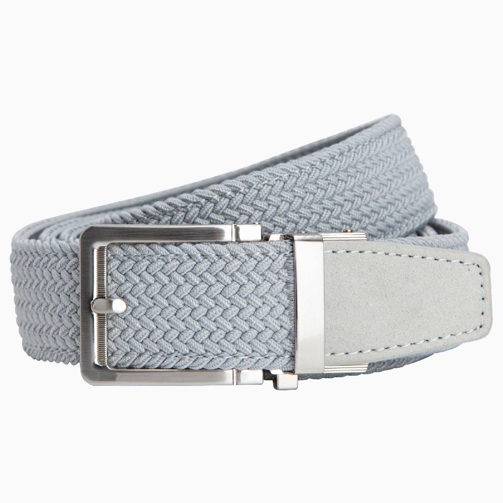 nexbelt Braided Cool Grey Golf Ratchet Belt 1.38" [35mm]