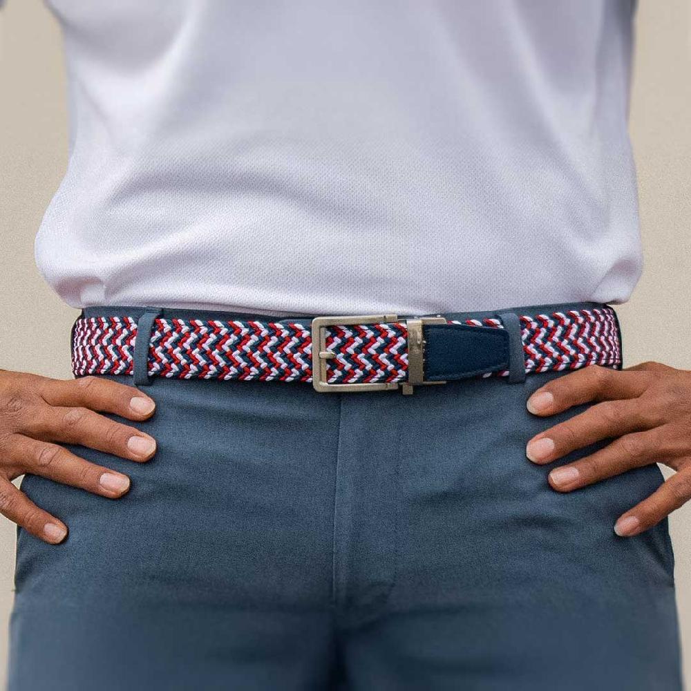 Nexbelt Braided Liberty Golf Ratchet Belt 1.38" [35mm]