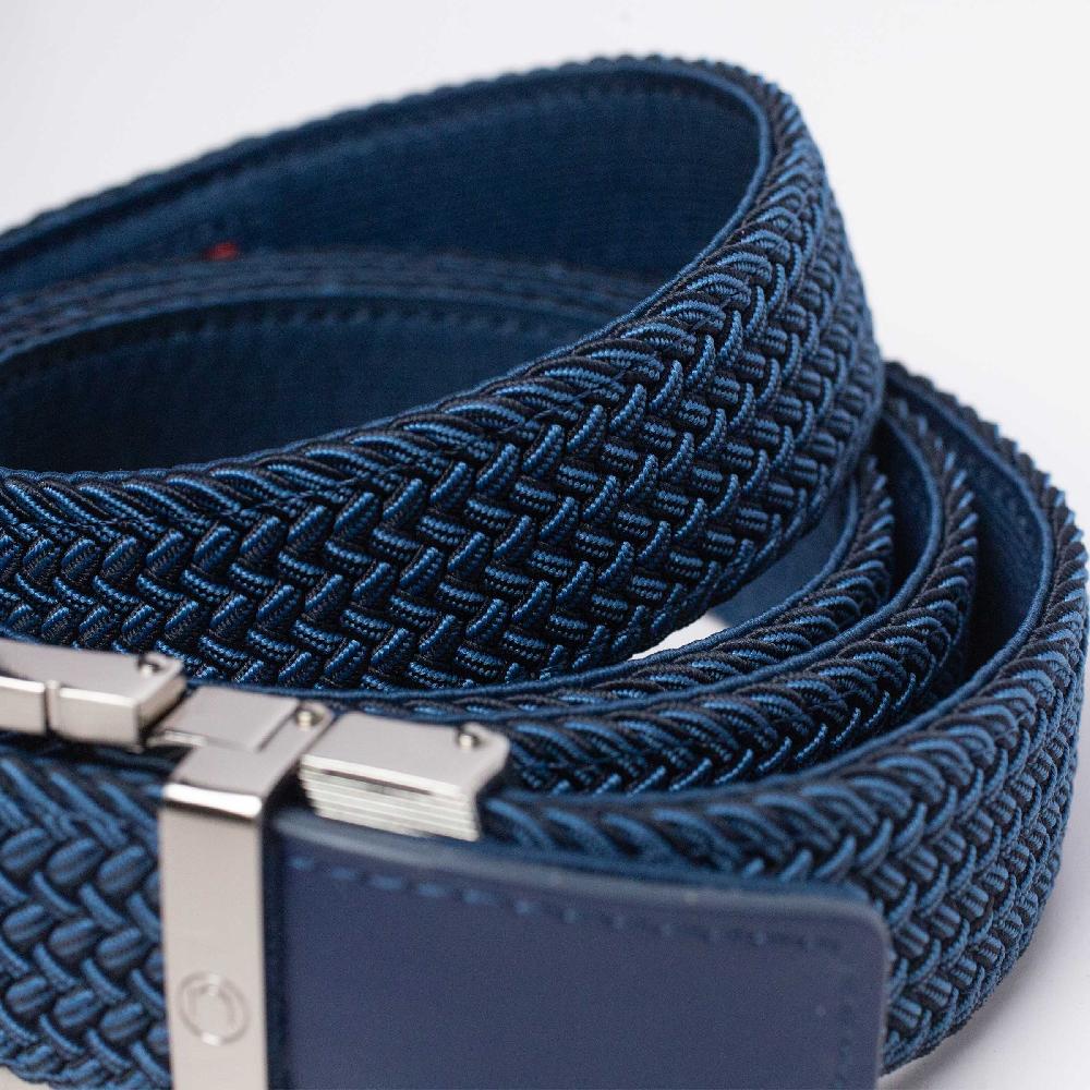 Nexbelt Braided Navy Cord Golf Ratchet Belt 1.38" [35mm]