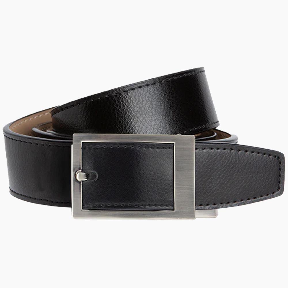 nexbelt Classic Ebony Dress Ratchet Belt 1 3/8" Strap [35mm]