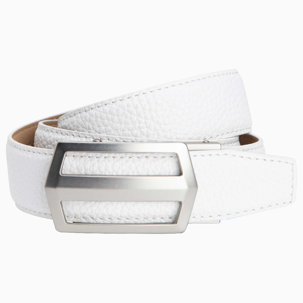 nexbelt Classic Winner White Golf Ratchet Belt 1.38" [35mm]