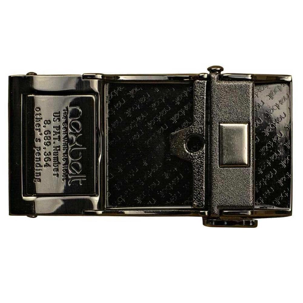 Nexbelt Colorado Shield Gunmetal Beveled Buckle Fits 1 3/8" Strap [35mm]