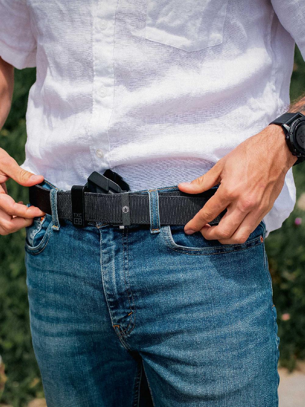 Nexbelt Contender Thin Bar EDC Ratchet Belt 1.5" [38mm]