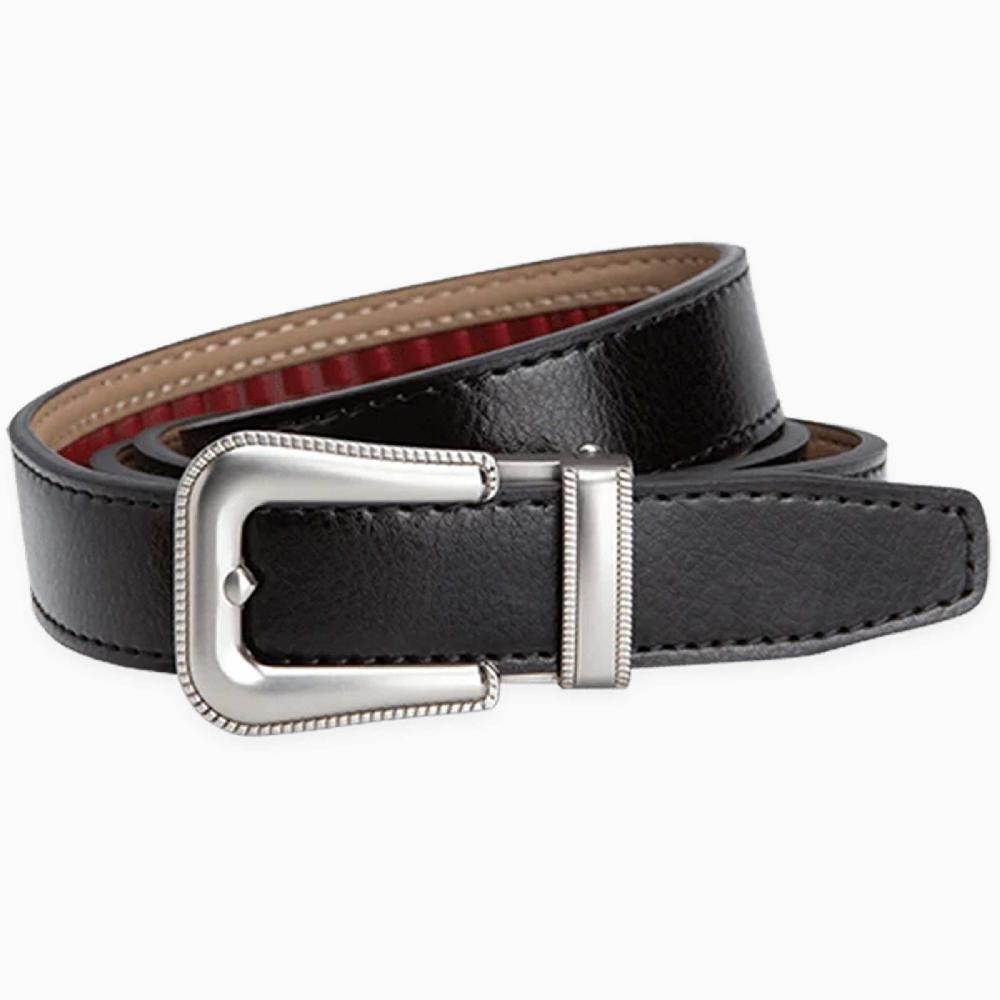 nexbelt Dakota Black Dress Ratchet Belt 1" Strap [25mm]