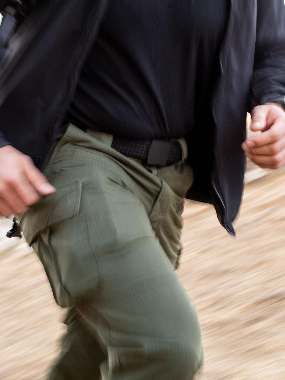 Nexbelt Explorer Braided Black Ratchet Belt 1.38" [35mm]