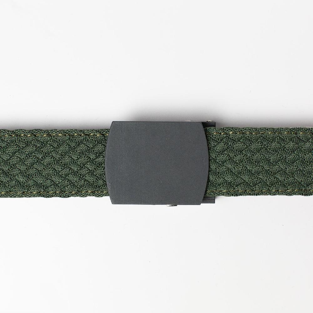 Nexbelt Explorer Braided Green Ratchet Belt 1.38" [35mm]