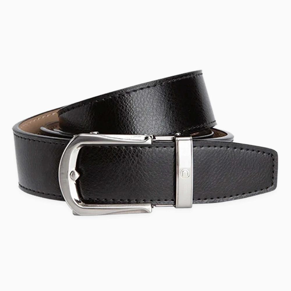 nexbelt Frances Ebony Dress Ratchet Belt 1 3/8" Strap [35mm]