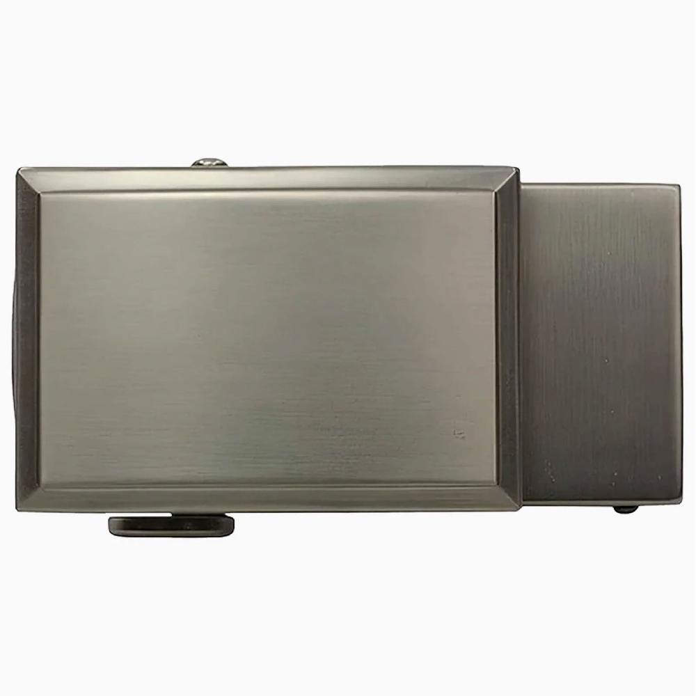 nexbelt Go-In Nickel Shield Golf Buckle Fits 1 3/8" Straps [35mm]