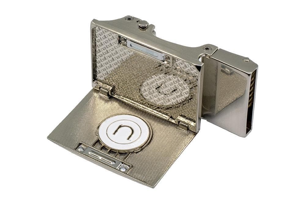 Nexbelt Go-In Shield Black Golf Ratchet Belt 1.38" [35mm]