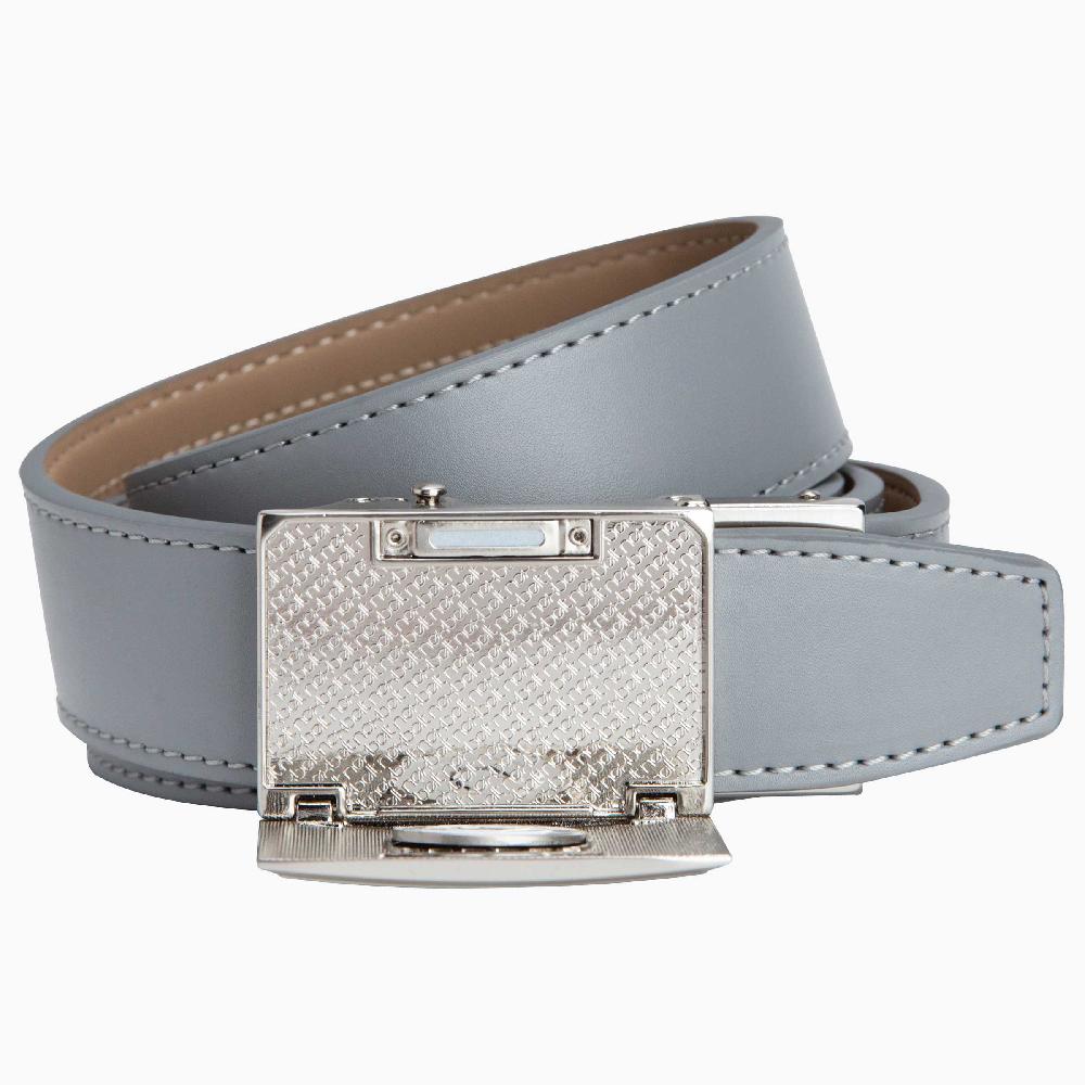 Nexbelt Go-In Shield Grey Golf Ratchet Belt 1.38" [35mm]