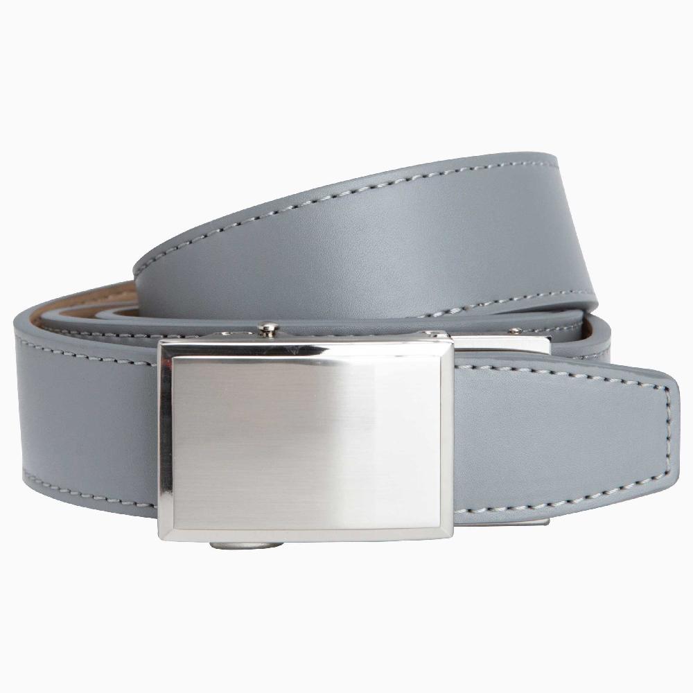 nexbelt Go-In Shield Grey Golf Ratchet Belt 1.38" [35mm]