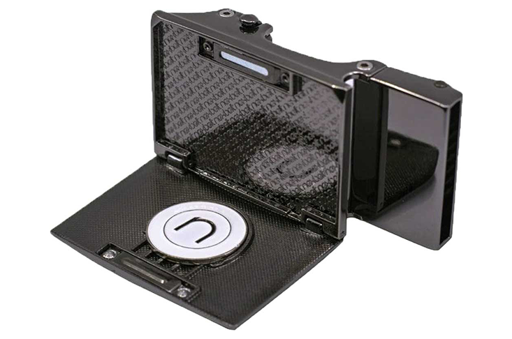 Nexbelt Go-In Shield Gunmetal Beveled Golf Buckle Fits 1 3/8" Straps [35mm]