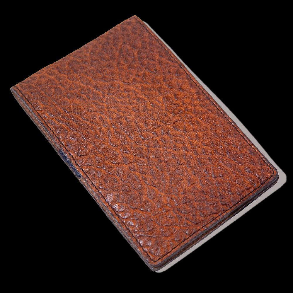 nexbelt Golf Scorecard Holder / Yardage Book - Bison Cognac