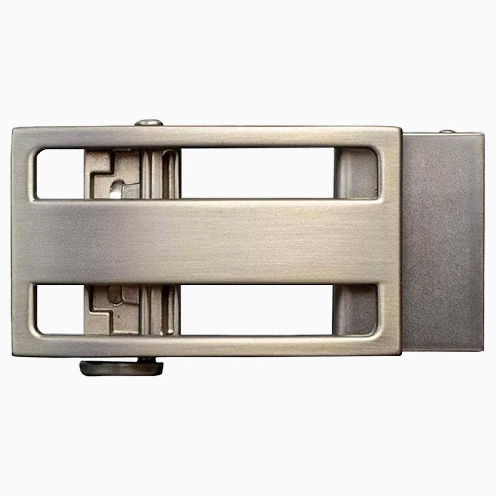 nexbelt Jake Satin Nickel Dress Buckle Fits 1.38" [35mm] Straps