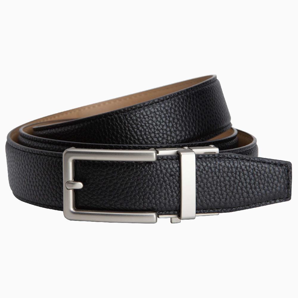 nexbelt Neubelt Vegan Black Golf Ratchet Belt 1.38" [35mm]