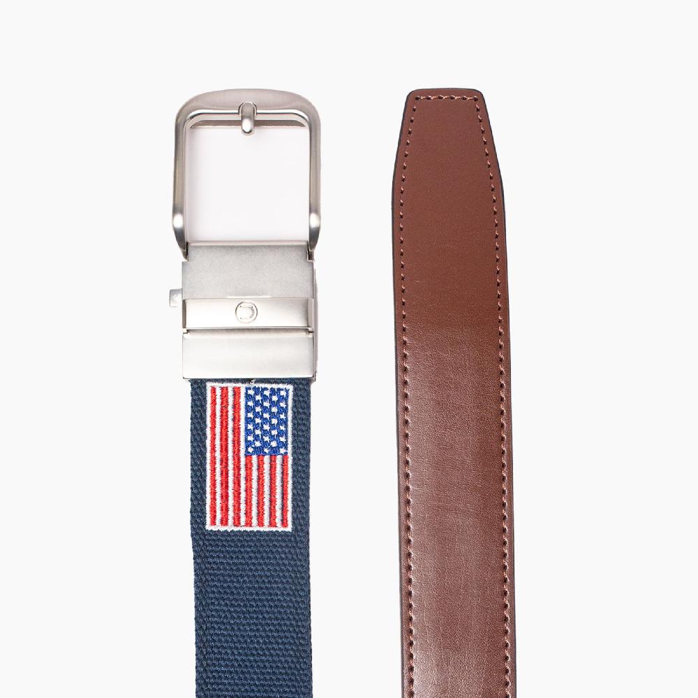 Nexbelt Newport USA Navy Golf Ratchet Belt 1.38" [35mm]