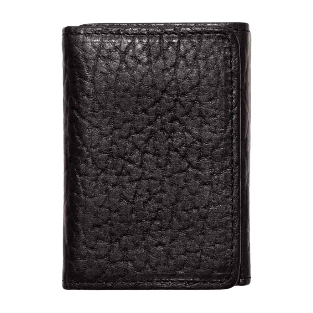 nexbelt Bison Tri-Fold Black Wallet