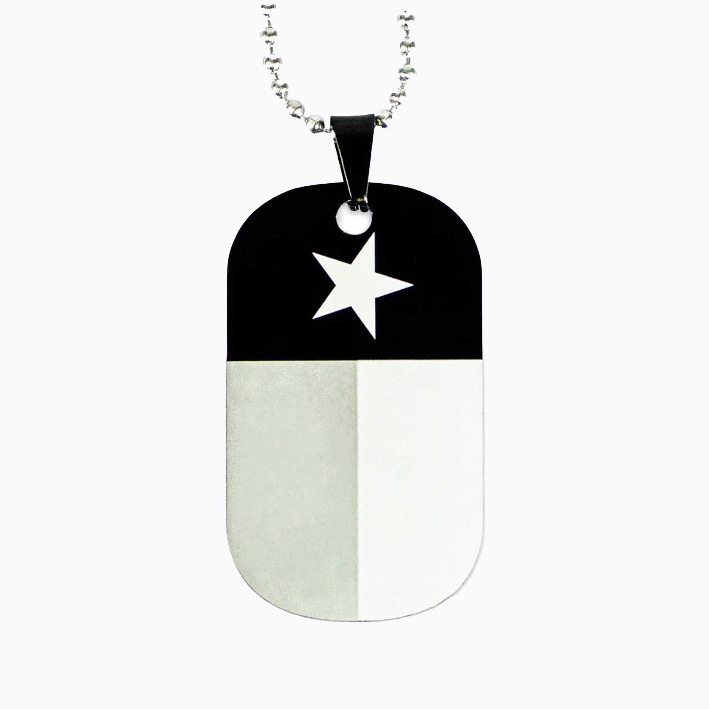 nexbelt Black Series Texas Bag Tag / Dog Tag