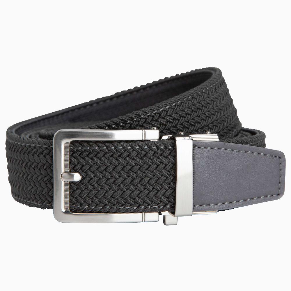 nexbelt Braided Grey Golf Ratchet Belt 1.38" [35mm]
