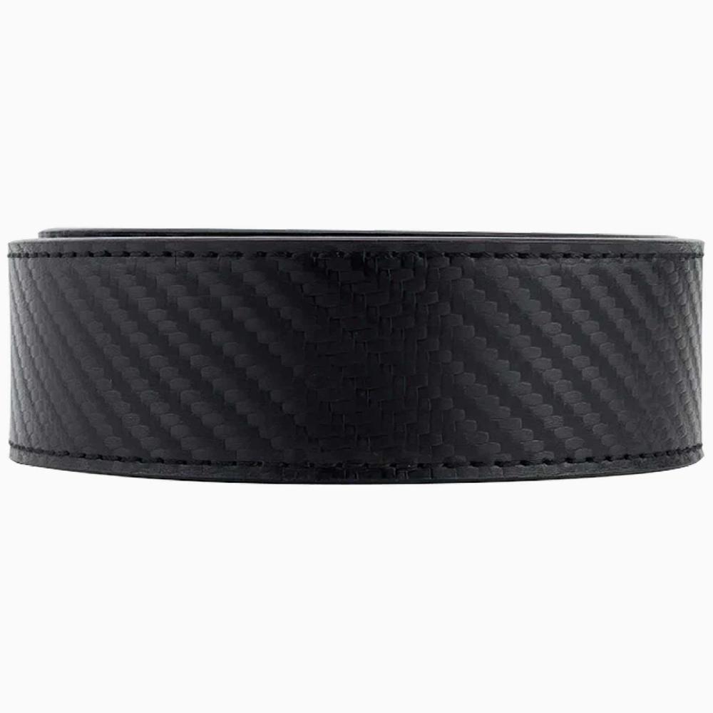 nexbelt Carbon Black Leather Strap 1.38" [35mm]