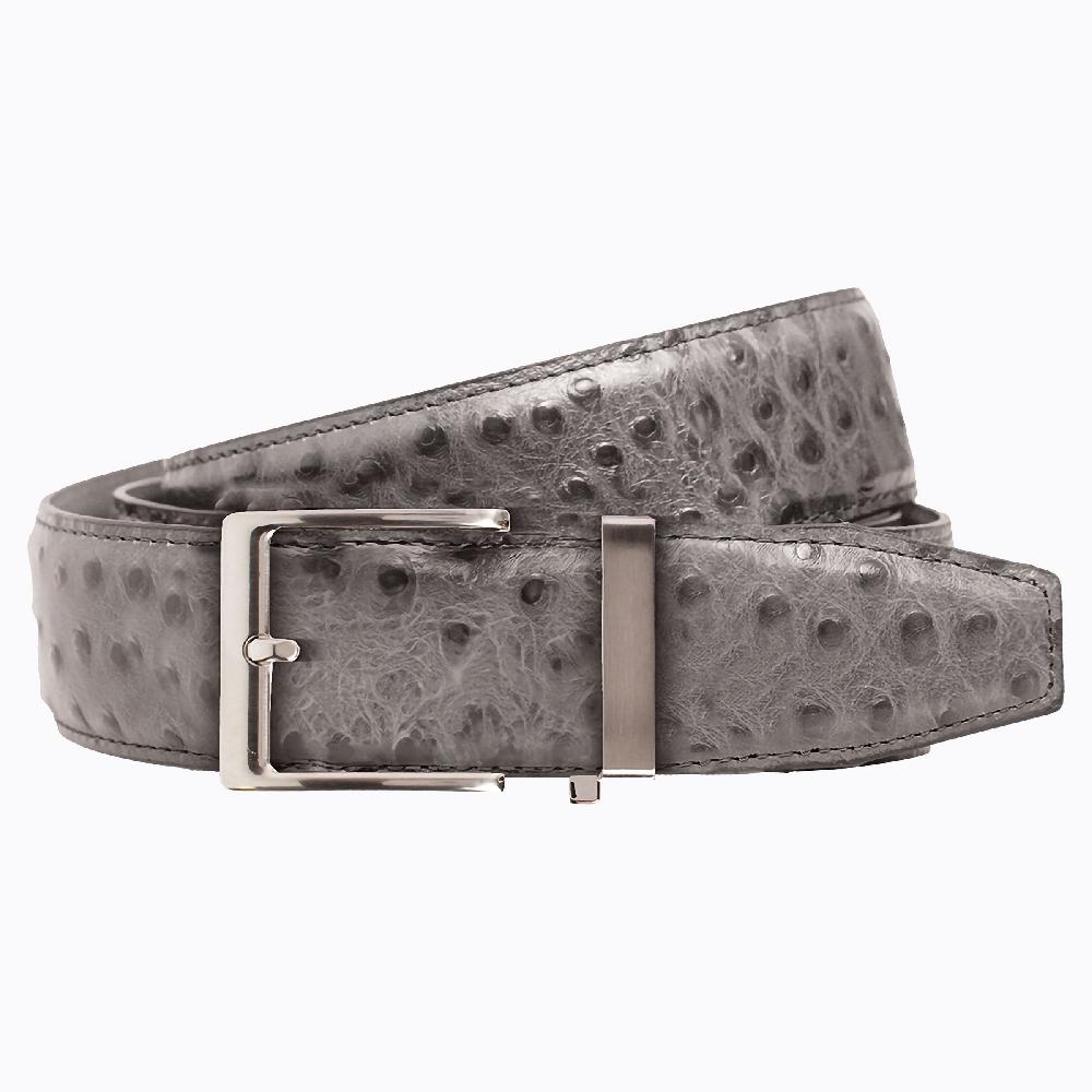 nexbelt Ostrich Grey Ratchet Belt 1.575" [40mm]
