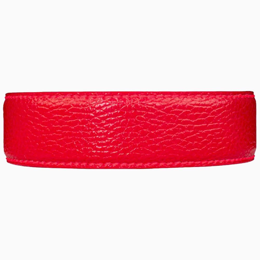 nexbelt Pebble Grain Sunday Red Strap 1.38" [35mm]