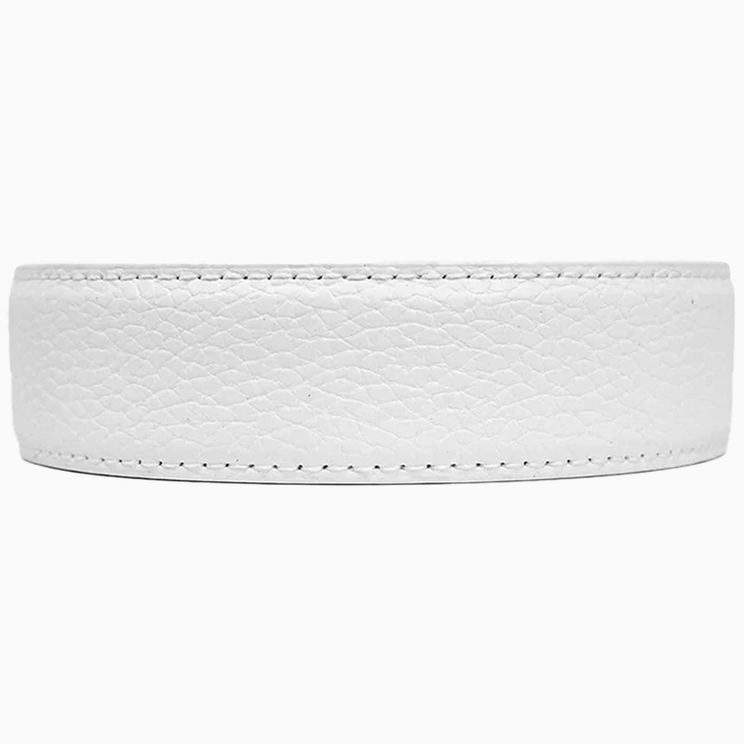 nexbelt Pebble Grain Winner White Strap 1.38" [35mm]