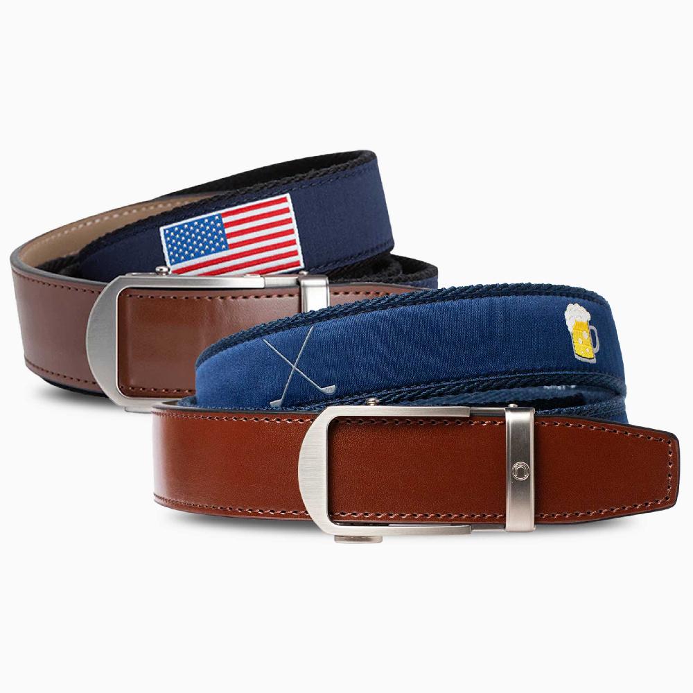 nexbelt Red White & Birdies Set 1.38" [35mm]