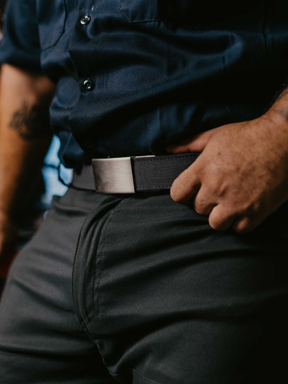 Nexbelt Torque Black Work Ratchet Belt 1.5" [38mm]