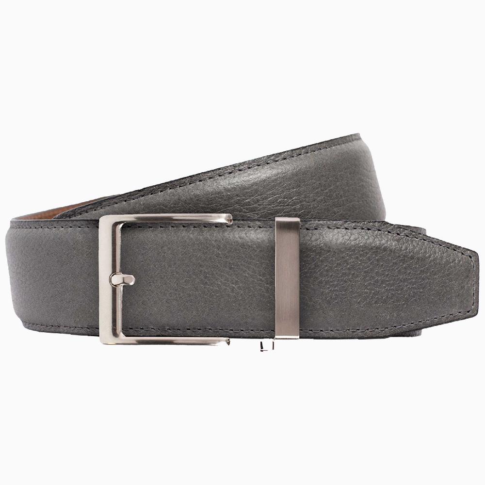 nexbelt Pebble Grey Dress Ratchet Belt 1.575" Strap [40mm]