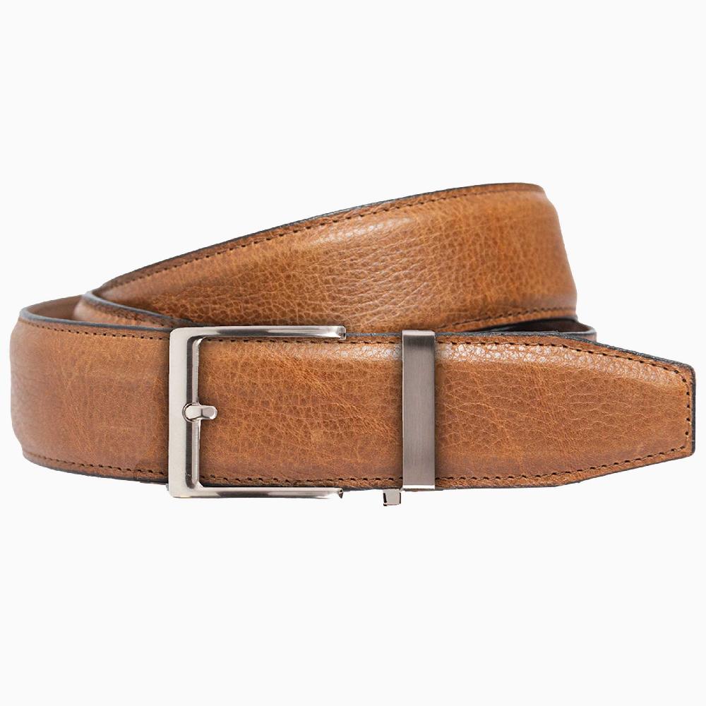 nexbelt Pebble Pecan Dress Ratchet Belt 1.575" Strap [40mm]
