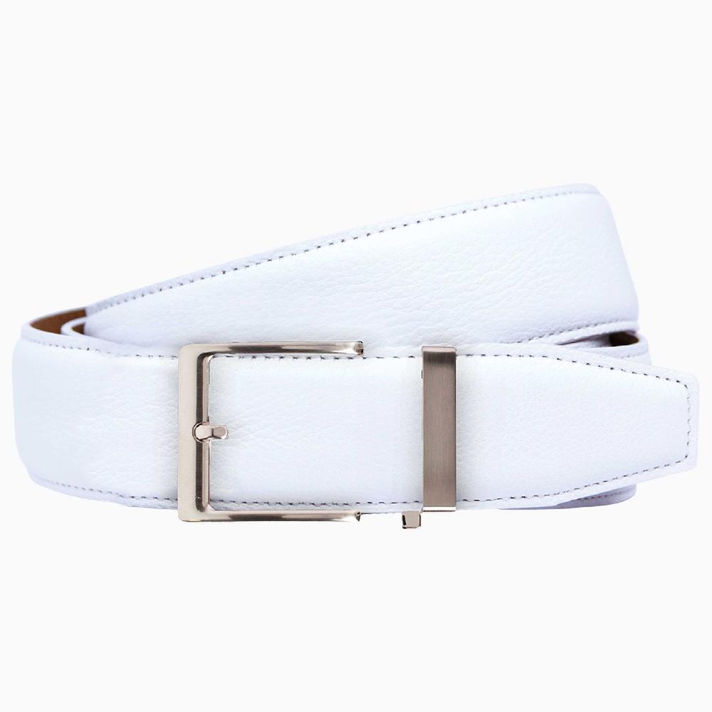 nexbelt Pebble White Dress Ratchet Belt 1.575" Strap [40mm]